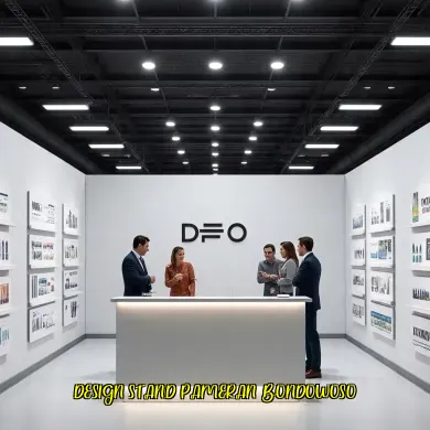 Design Stand Pameran Bondowoso